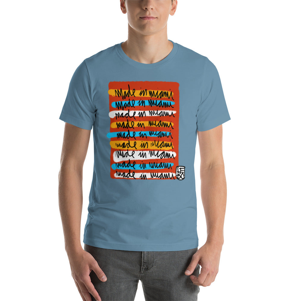 Made, Made, Made in Miami - Lebo Unisex Short-Sleeve T-Shirt
